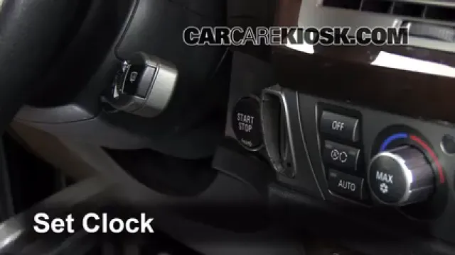 2007 BMW 750Li 4.8L V8 Clock Set Clock